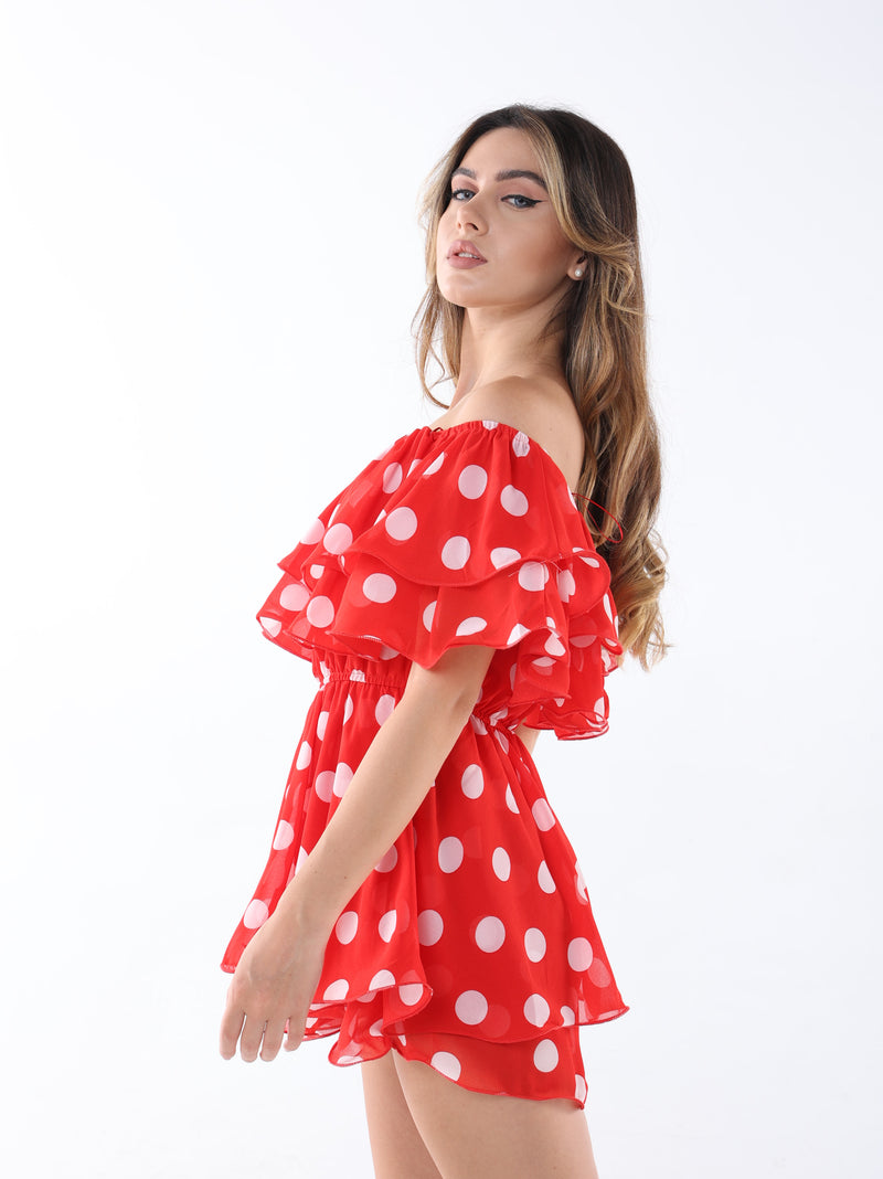 Polka Dot Romper