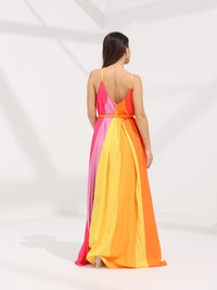 Front Tie Maxi Dress