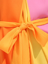 Front Tie Maxi Dress