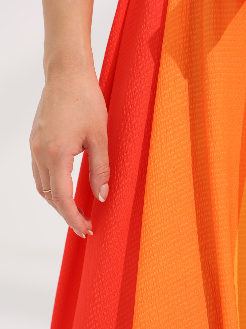 Front Tie Maxi Dress