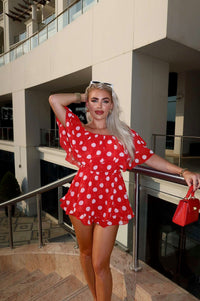 Polka Dot Romper