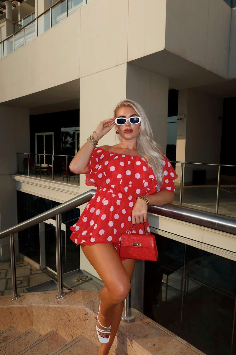 Polka Dot Romper